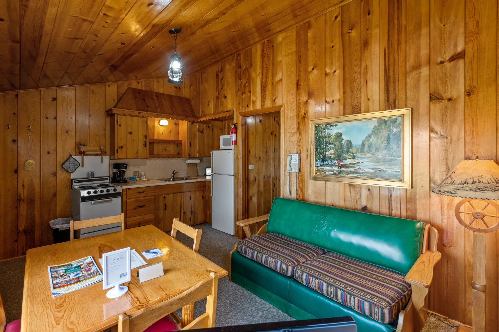 Creekside Cabin Kitchen Cabin
